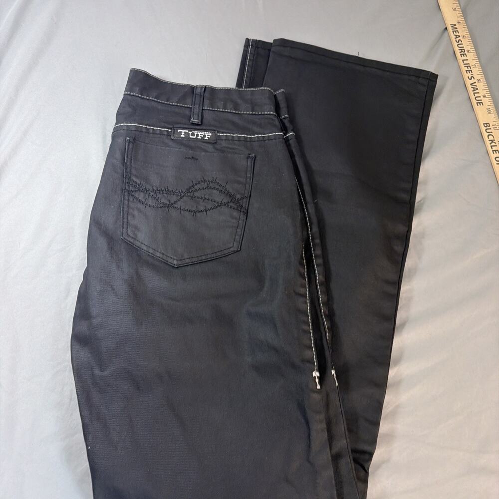 Black Women's Straight-Leg Jeans